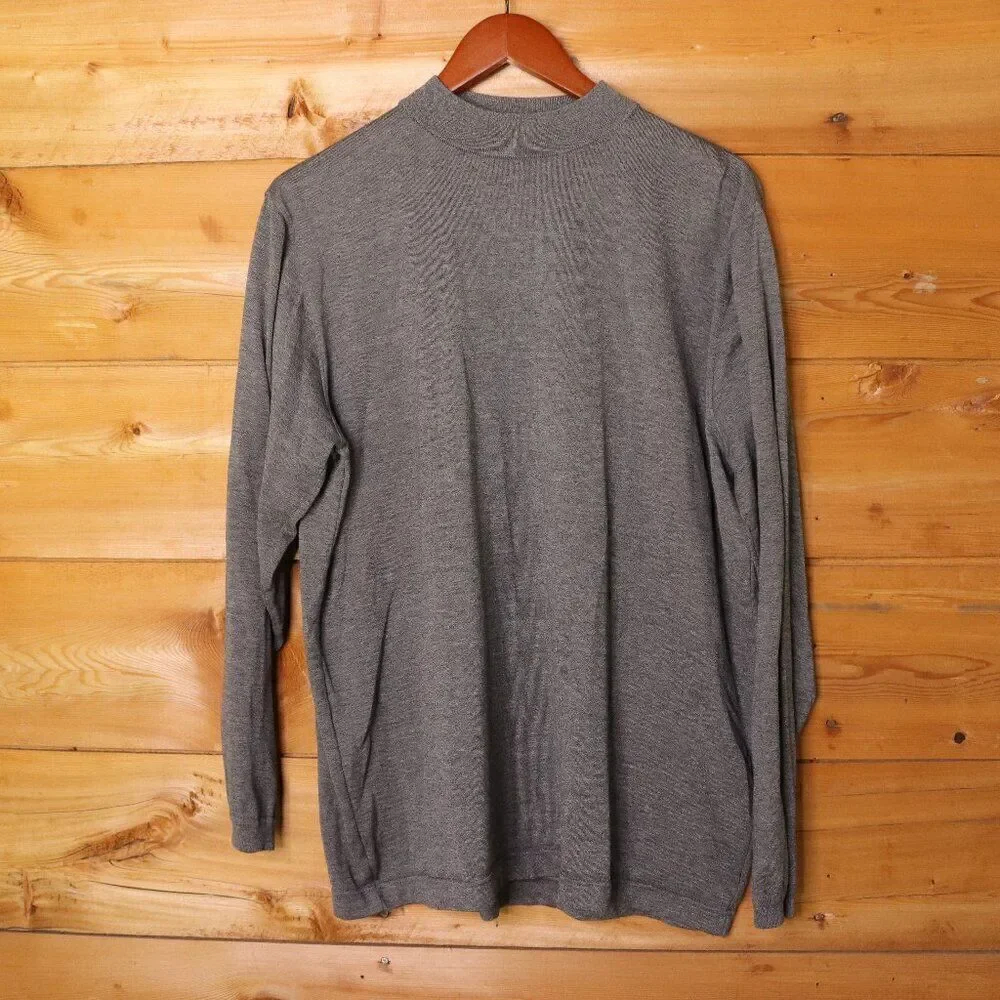 Vittorio Roccheti | Mock neck Long Sleeve‎ Sweater Medium